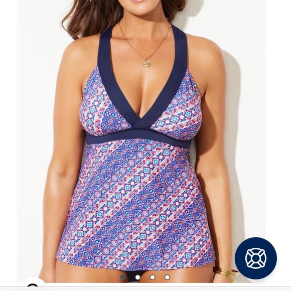 BNWT Halter V-Neckline Longer Tankini ππ€ - Picture 10 of 11